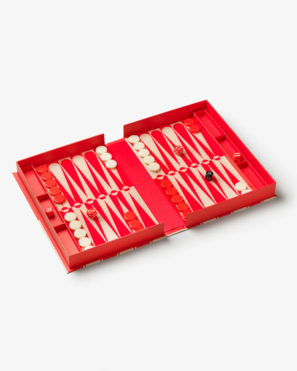 Art of Backgammon, Red/Cream - Image 6