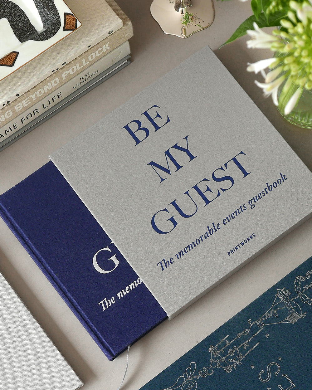 Be My Guest, Grey/Navy - Image 3